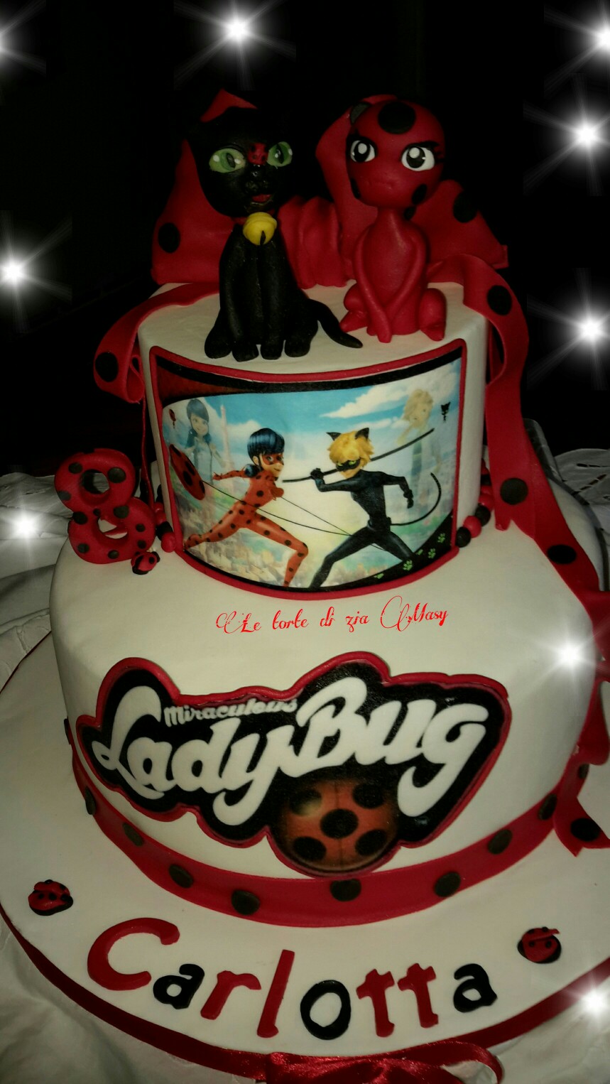 Torta 3D - Ladybug