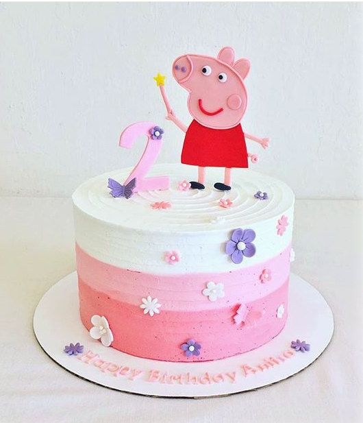 Torta di compleanno Peppa Pig