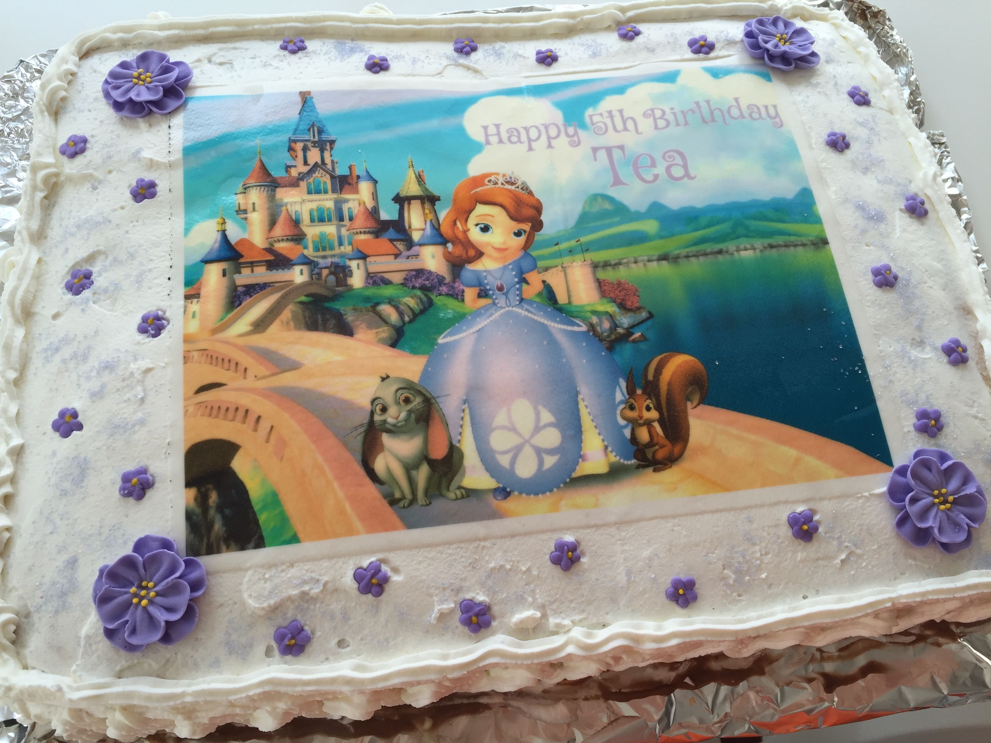 Ricetta Torta di compleanno principesse Disney