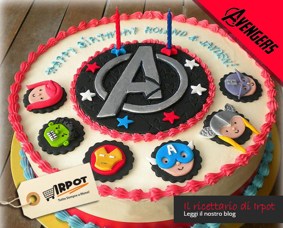 Torta Avengers Age of Ultron  10 ricette dei Vendicatori Super-eroi Marvel  - Irpot